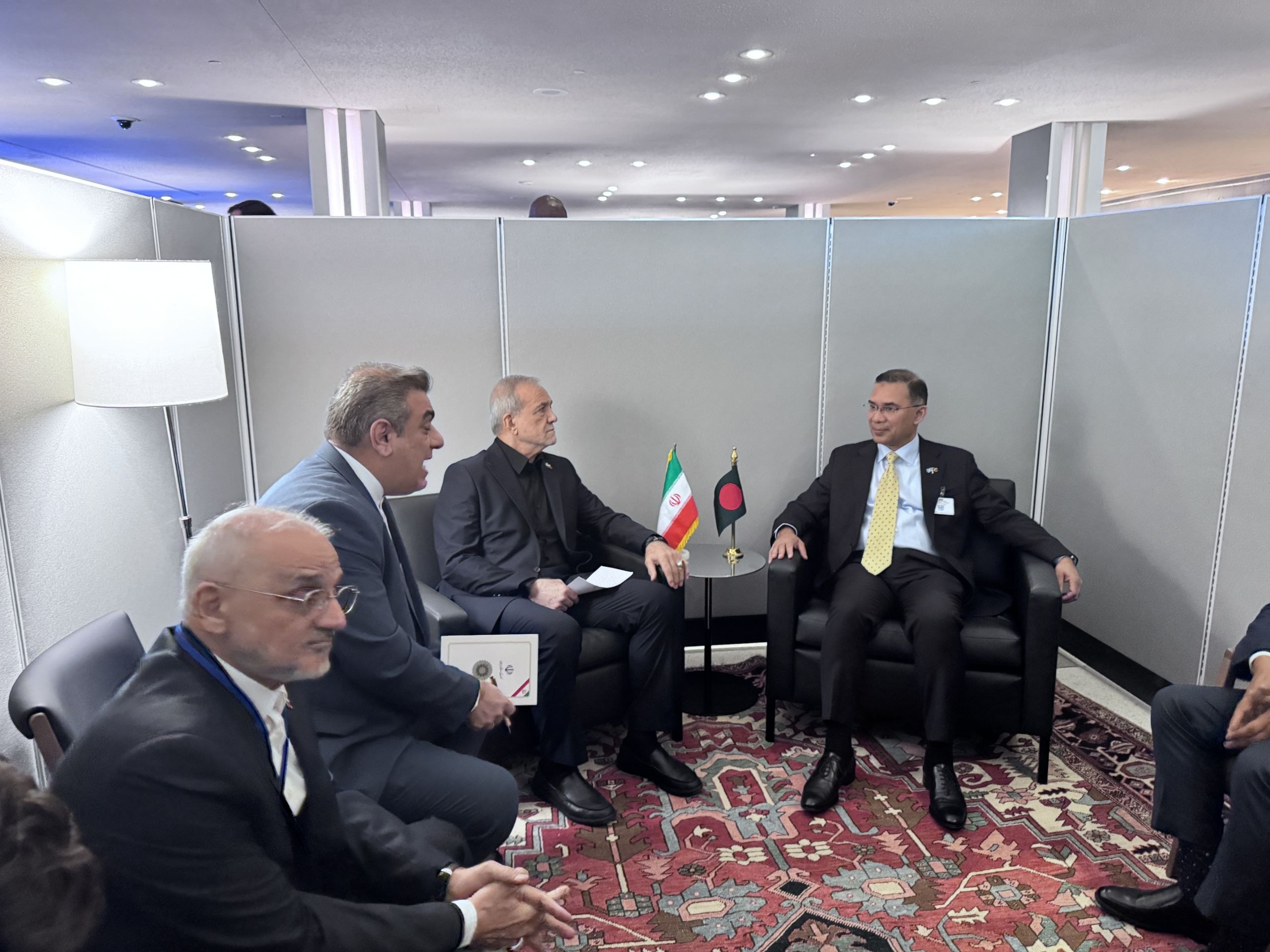 Tarique Rahman Meets Iranian President in New York, Key Issues Discussed
