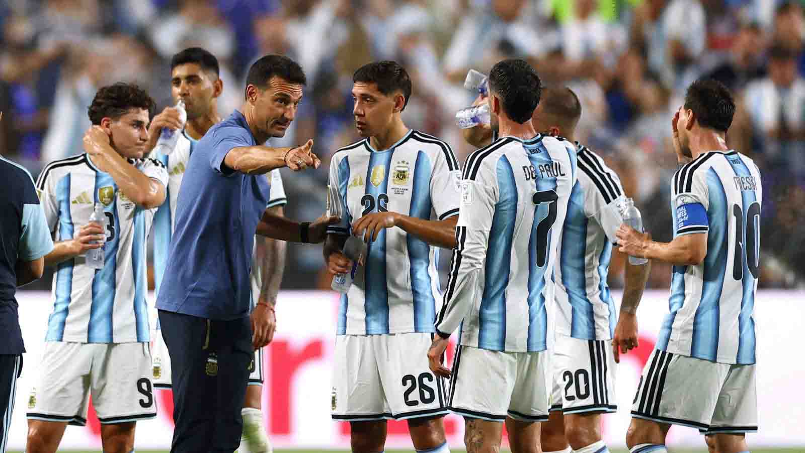Argentina Seal Group J Top Spot; Scaloni Says Messi Will Not Start Against Jordan