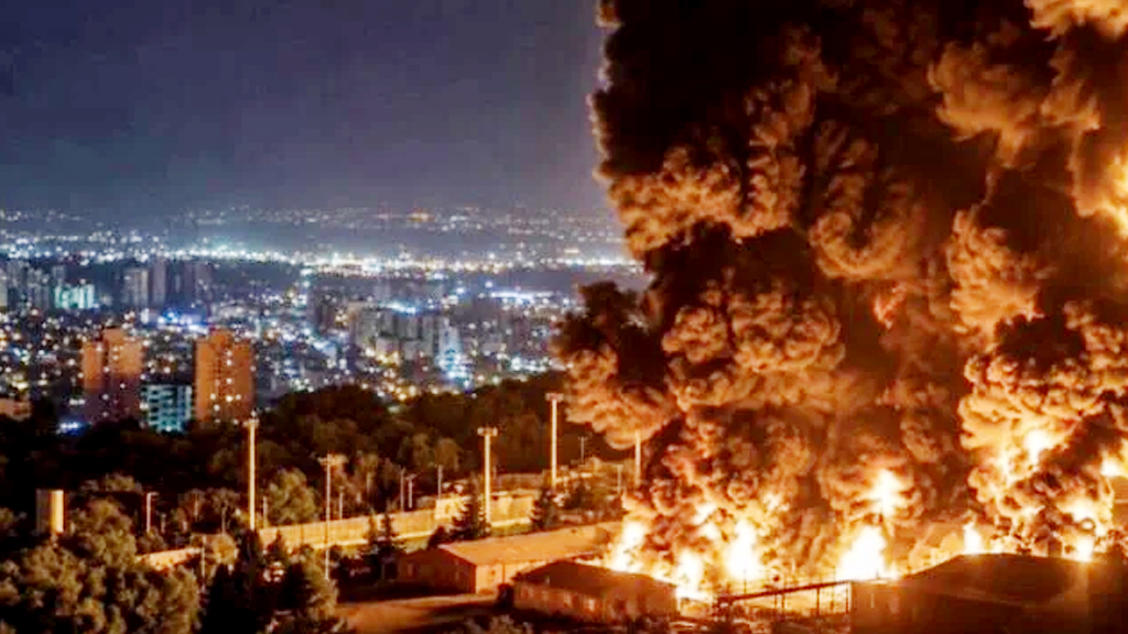US Strikes Iran as Tehran Launches Retaliatory Attacks on American Facilities