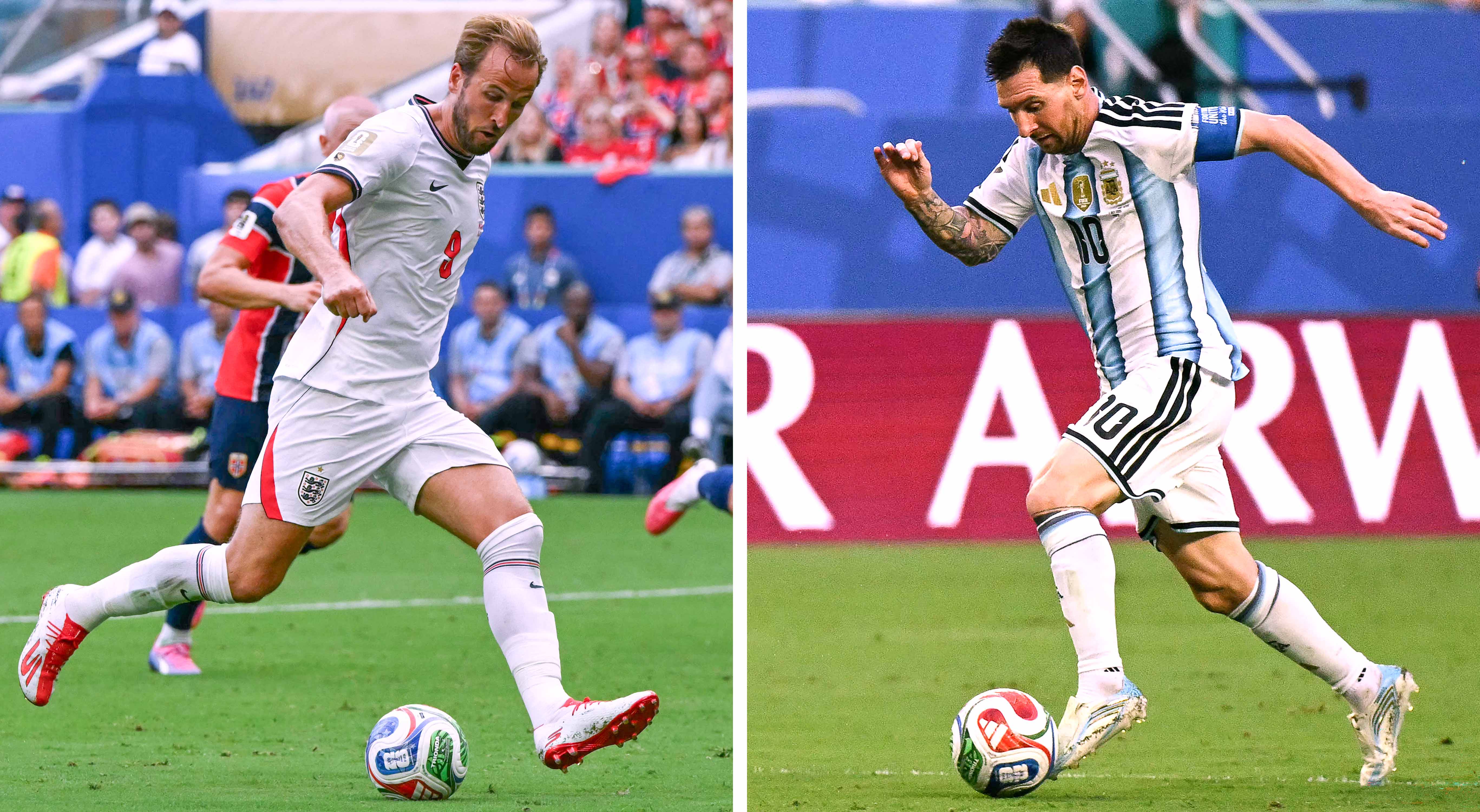 Argentina and England collide with World Cup final spot at stake