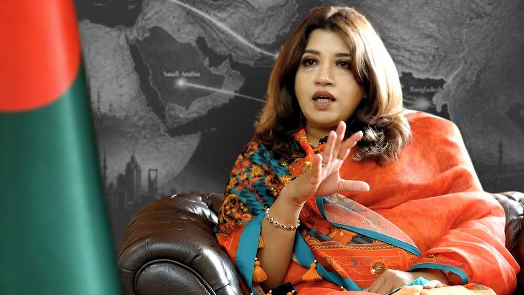 Bangladesh considering joining Mecca Defense Pact: Shama Obaid