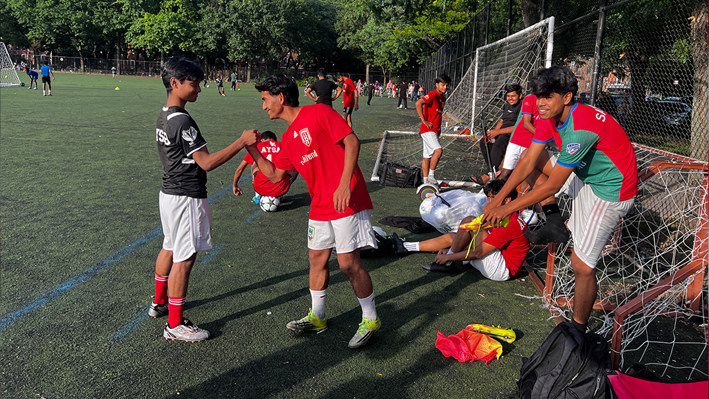 AYSAB FC has evolved into a well-organized platform for Bangladeshi footballers of various age groups from New York, New Jersey and neighboring states. Photo: Author