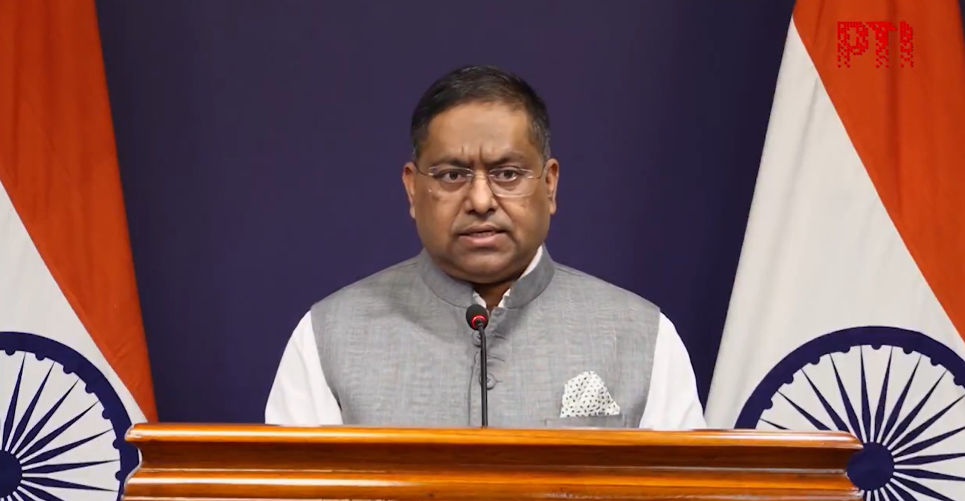 India says it did not organise Sheikh Hasina’s press conference, does not endorse remarks