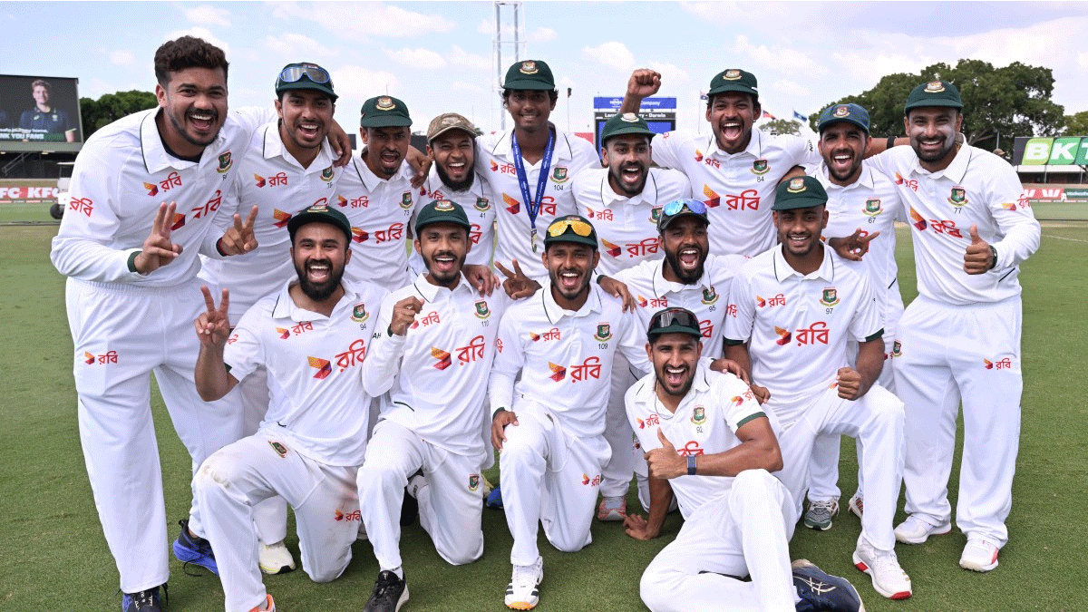 Bangladesh beat Australia by 9 wickets in Darwin to seal first-ever Test win on Australian soil