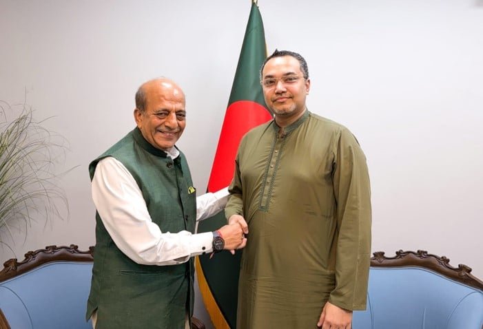 Mahdi Amin urges Indian envoy to prevent fugitives from creating instability
